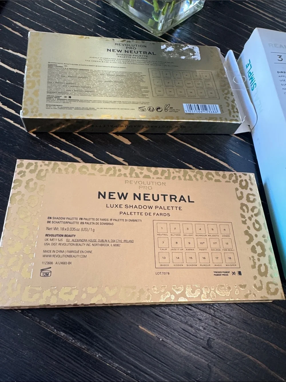Revolution Pro New Neutral Luxe Shadow Palette 18-pan eyeshadow palette